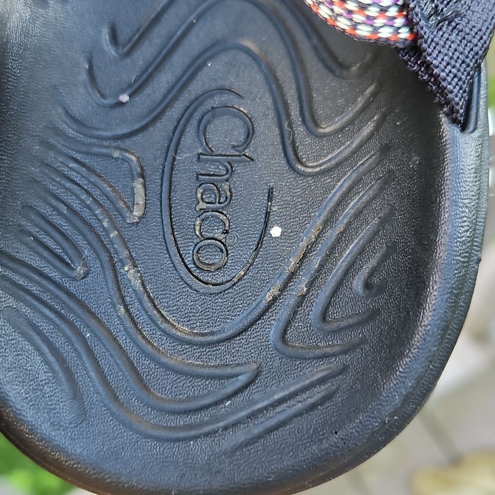 Chaco Z/Cloud Sandals Size 9 Women’s – Red, Gray, Black - Picture 4 of 6